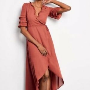 June & Hudson wrap dress